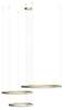 Rippvalgusti Azzardo Halo AZ5350, LED, 1x180W, 3000-6000K, kuldne