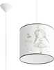 Rippvalgusti Sollux Princess 30, SL.1414, 1xE27, max 15W, mitmevärviline, diameeter 30 cm