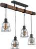 Rippvalgusti Italux REDA PND-4793-4-L, 4xE27, 40W, matt must