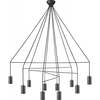 Ripplamp Nowodvorski Imbria Black 10, GU10, must