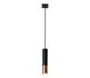 Rippvalgusti Sollux Loopez 1, 1xGU10, 40W, must/vask