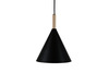Ripplamp Venture Design Enif, D200xH255 cm, must