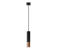 Rippvalgusti Sollux Loopez 1, 1xGU10, 40W, must/vask