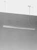 Rippvalgusti Sollux Pinne 150, 38 W, LED, 4000 K, hall