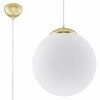 Rippvalgusti Sollux Ugo, 1xE27, 60 W, d. 30 cm, kuldne