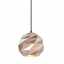 Rippvalgusti Italux PND-2424-1S-GD, 1xE27, 40W, 23 cm, roosakuldne