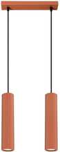 Ripplamp Sollux Karbon 2, 2xGU10, 10W, 230V, punane