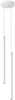 Rippvalgusti Sollux Pastelo 2, SL.1303, 2xG9, 8W, 230V, valge