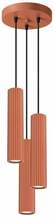 Ripplamp Sollux Karbon SL.1633, 3xGU10, 10W, punane