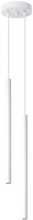Rippvalgusti Sollux Pastelo 2, SL.1303, 2xG9, 8W, 230V, valge