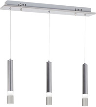 Rippvalgusti Milagro Ice, 15W LED, 3 valgustit, kroom