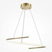 Rippvalgusti Maytoni Curve MOD242PL-L33BSK, 31W, Brass