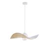 Rippvalgusti Sigma Kapello 32345, 1xE27, 60W, d. 55 cm, valge/kuldne
