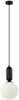 Rippvalgusti Italux Aldeva PND-02340-1M-BK, 1x40W, E27, valge/must
