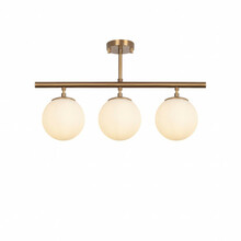 Ripplamp Opviq Atmaca, 10270, vintage, pronks, klaasist kupliga