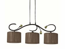 Ripplamp G.Lux GM-255/3, 3 x E27, pruun