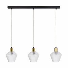 Rippvalgusti Candellux Greniko, 33-36346, 3xE14, 3x40W, must