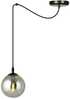 Rippvalgusti Emibig Gigi 1, E14, Black/Graphite