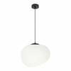 Rippvalgusti Candellux Stones 35134, 1xE27, 40W, 25 cm, must/valge