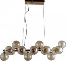 Rippvalgusti Italux Marbelio PND-6161-16 GO+CO, LED, suitsune