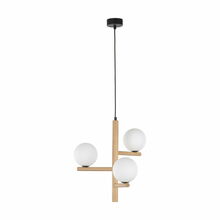 Rippvalgusti Tk Lighting Estera 6799, 3xG9, 6W, puit/valge