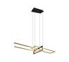 Rippvalgusti LED Trio Salinas, 320310308, 34W, 3000K, dimmerdatav, 100 x 40 x 150 cm, kuldne raam