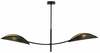 Rippvalgusti Emibig Lotus 2, 20 W, E14, must/kuldne