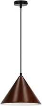 Rippvalgusti Candellux Dunca, 40 W, E27, must, 1x40W