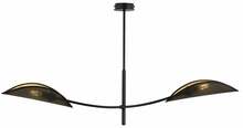 Rippvalgusti Emibig Lotus 2, 20 W, E14, must/kuldne