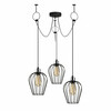 Rippvalgusti Opviq Tel, 6686, 3xE27, 40W, must