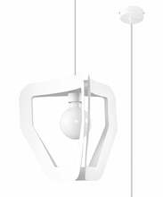 Rippvalgusti Sollux Tres, 60 W, E27, valge