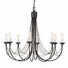 Rippvalgusti Elstead Lighting Carisbrooke, CB8-BLACK, must
