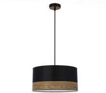 Rippvalgusti Candellux Porto, 1xE27, 60W, must/pruun