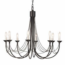 Rippvalgusti Elstead Lighting Carisbrooke, CB8-BLACK, must