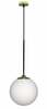 Rippvalgusti Candellux Glasgow III, 50101281, ø 20 cm, klaasist kuppel