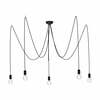 Rippvalgusti Nowodvorski Spider 6788, 5xE27, 5x60W, must