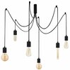 Ripplamp Opviq Kabluni MR - 928, 240 W, E27, must