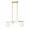 Rippvalgusti Candellux Kama, 4xG9, 28W, valge/kuldne