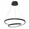 Rippvalgusti Milagro Lucerno, 48W, LED, 230V, must