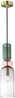 Rippvalgusti Italux Manso PND-37462D-MC-GD, 1x40W, E14, mitmevärviline/kuldne