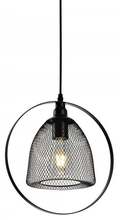 Rippvalgusti Gtv Xalis 7320, 1xE27, 40W, IP20, must, läbimõõt 30 cm