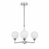 Rippvalgusti Candellux Logos, 3xG9, 25W, 230V, matt kroom