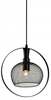 Rippvalgusti Gtv Xalis 1, 7214, 1xE27, 40W, IP20, must, läbimõõt 30 cm