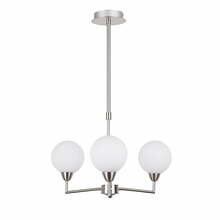 Rippvalgusti Candellux Logos, 3xG9, 25W, 230V, matt kroom