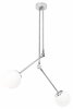 Rippvalgusti Opviq Cambaz 3451, 80 W, E27, valge, metallkorpus