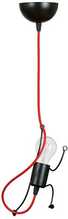Rippvalgusti Emibig Bobi 1, 15 W, E27, must