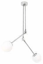 Rippvalgusti Opviq Cambaz 3451, 80 W, E27, valge, metallkorpus