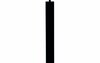 Riputatav LED valgusti Tope Tartu, 10W, 3000 K, 900 lm, IP20, 60 x 700 mm, must