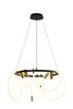 Rippvalgusti Domoletti Tigris Coil, 65 W, 4000 K, kuldne