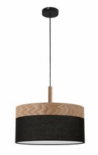 Rippvalgusti Candellux Orto, 31-27771, 1xE27, 60W, pruun/must